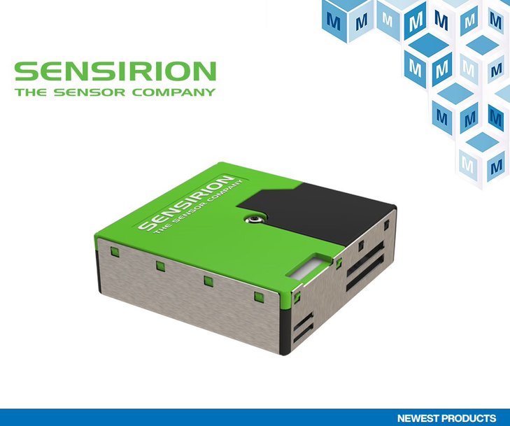 MOUSER ELECTRONICS OFFRE LA SUITE COMPLETA
DEI SENSORI AMBIENTALI SENSIRION